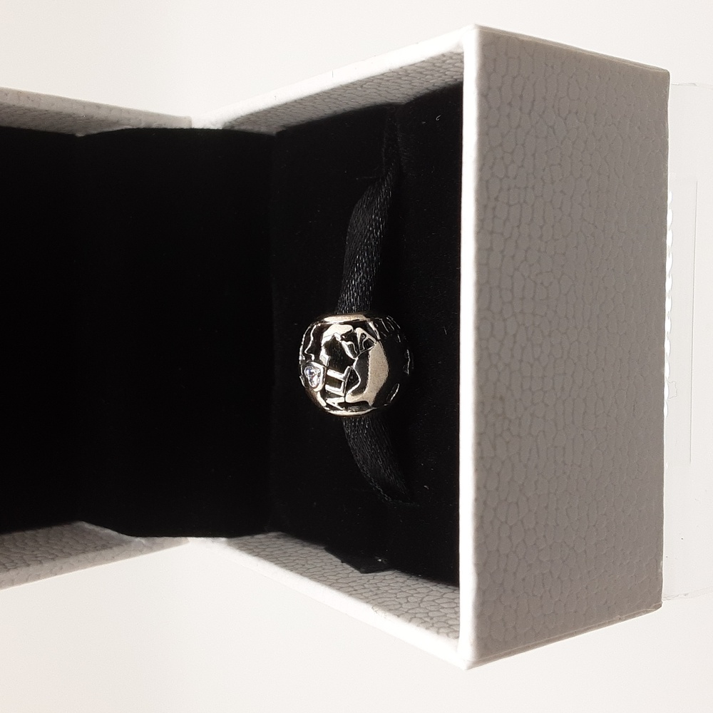 Authentic Pandora All Around The World Charm - Excellent Used Condition